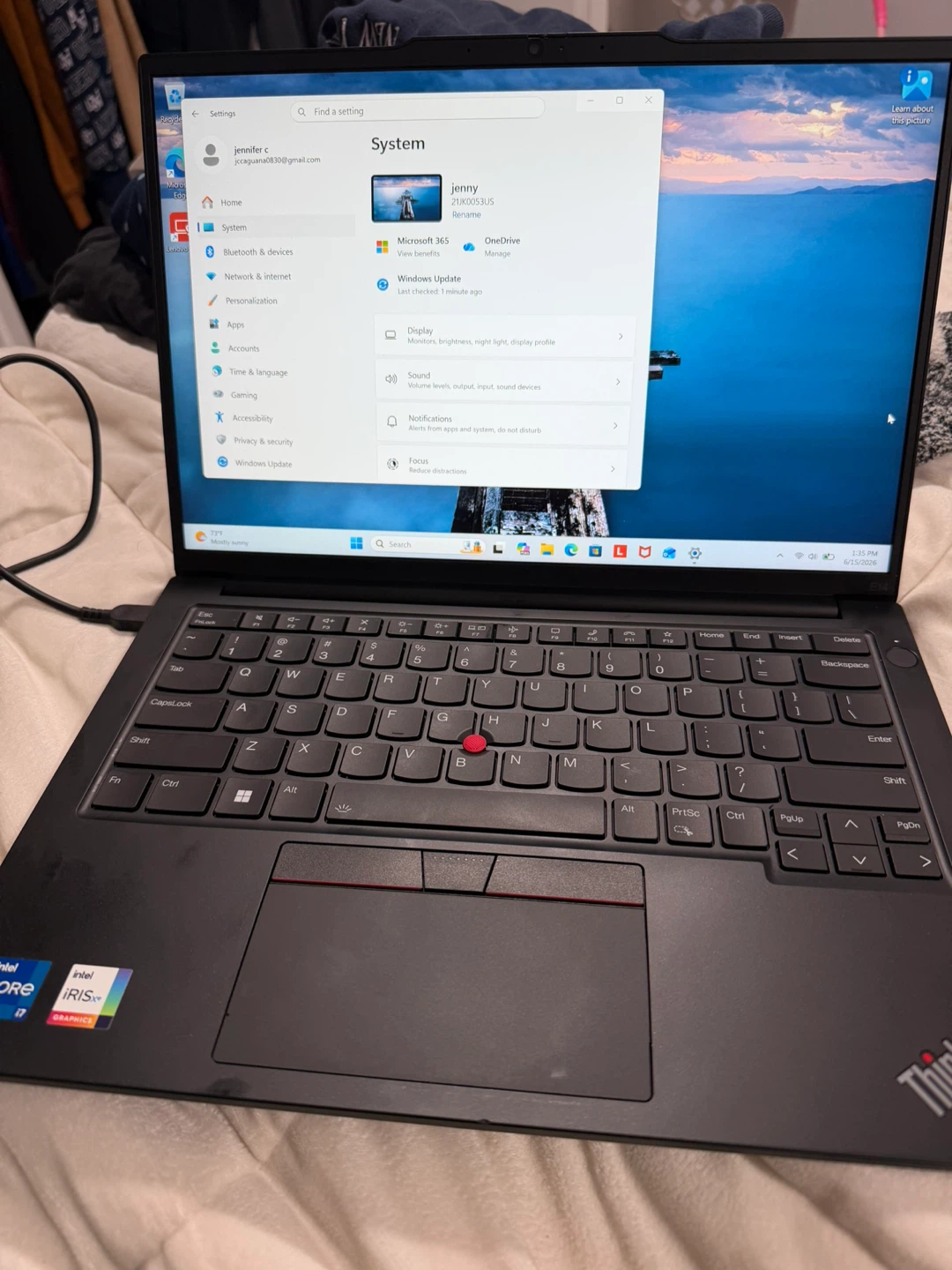 Lenovo ThinkPad E14 Gen 5 Laptop - photo 3
