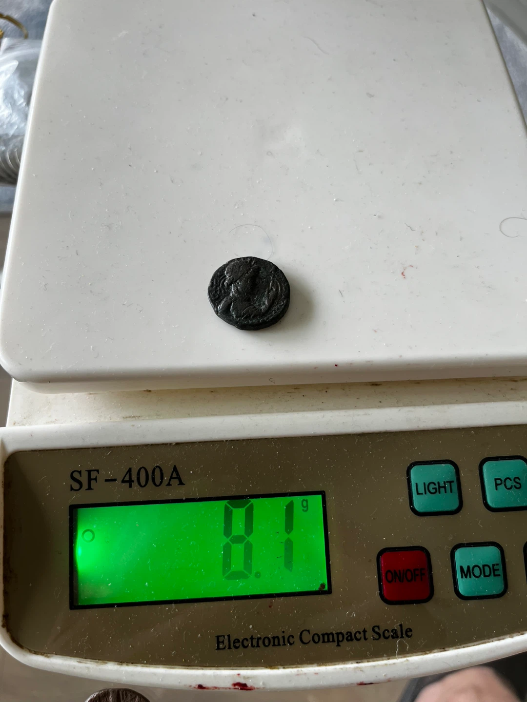 Authentic Vintage Coin with Horse and Bust - photo 5