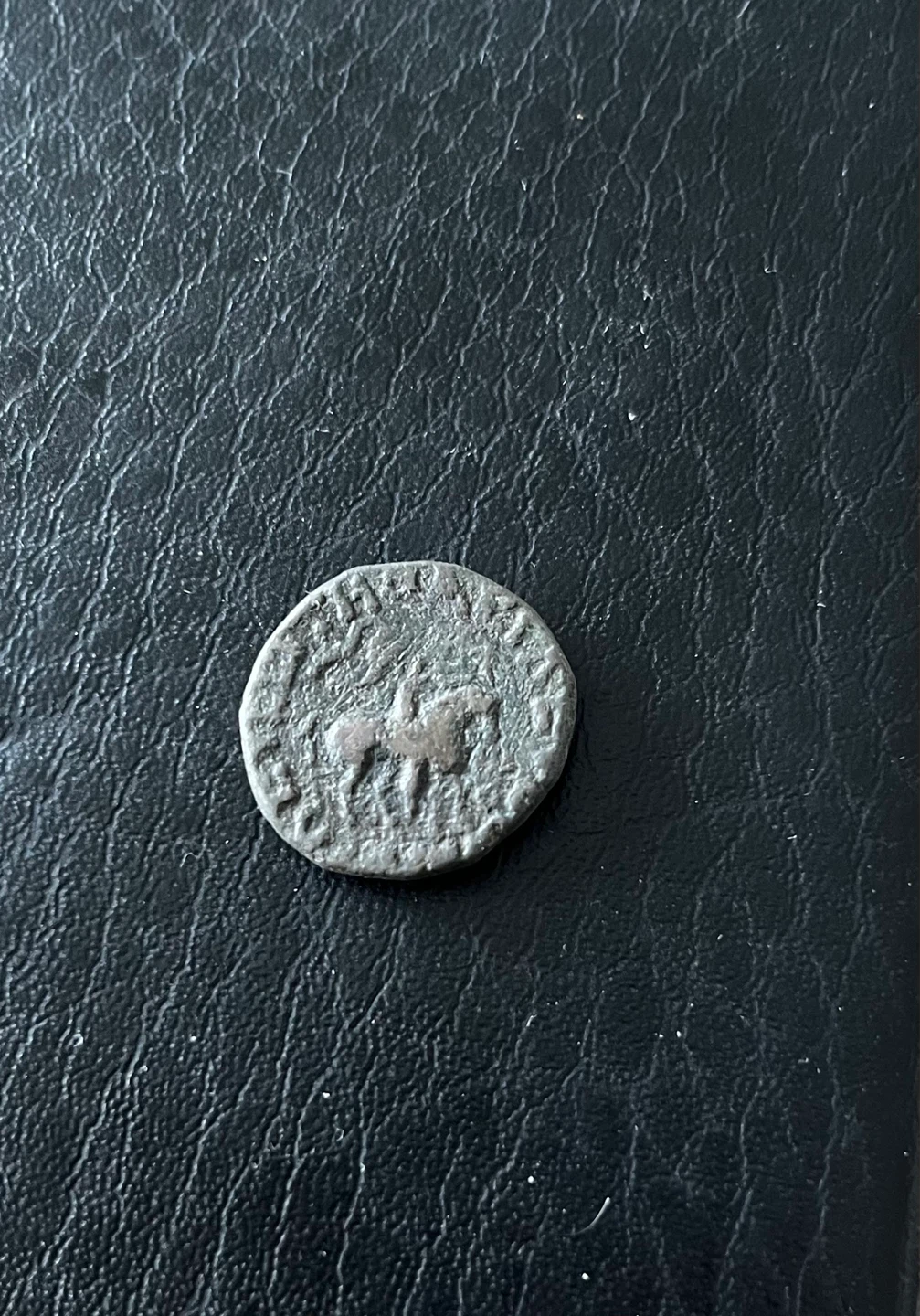 Authentic Vintage Coin with Horse and Bust - photo 4