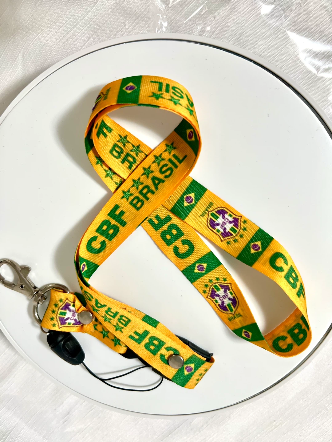 4x CBF Brasil Lanyards