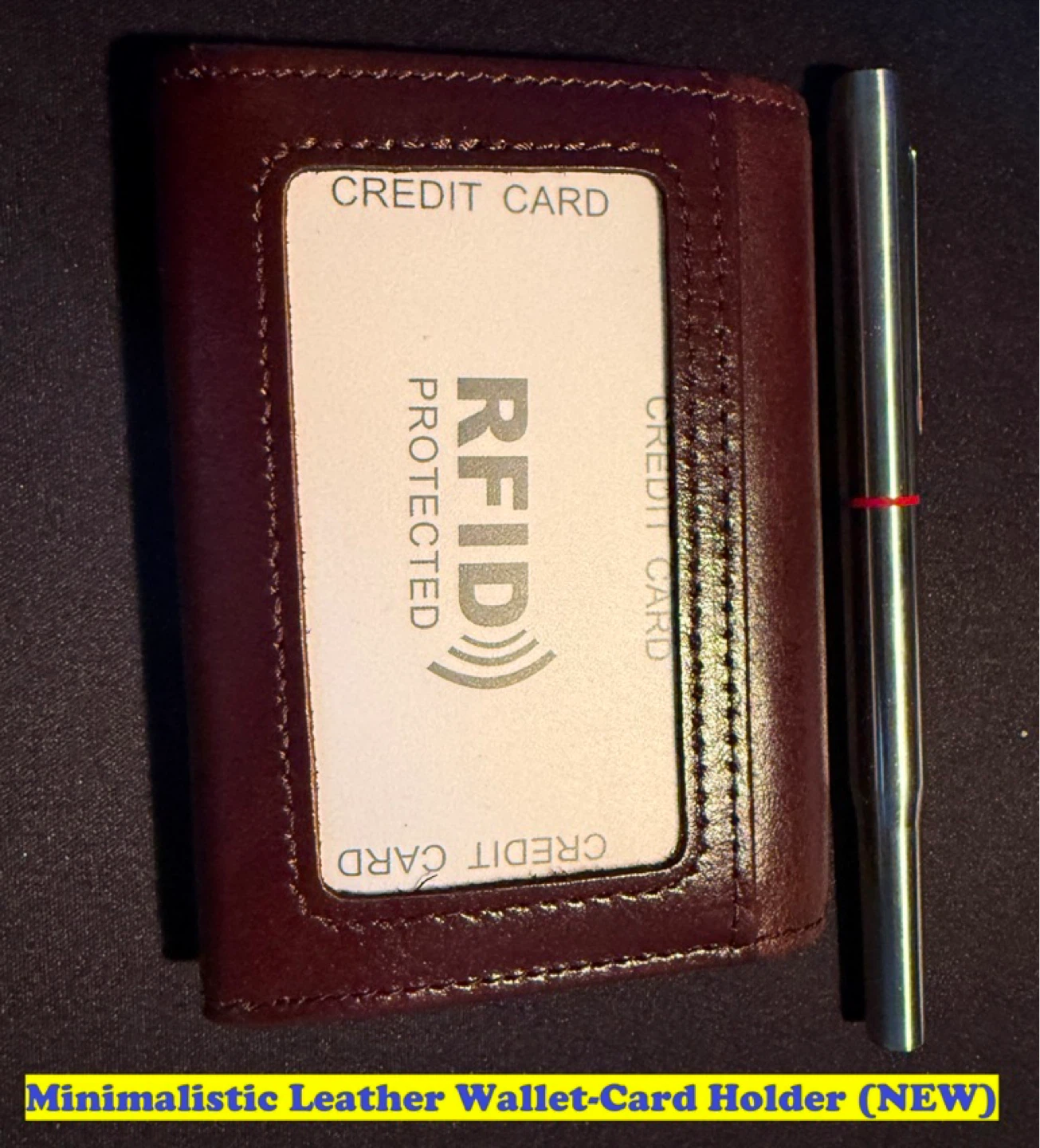 Minimalistic Pure Leather Wallet-Card Holder (NEW) - photo 4