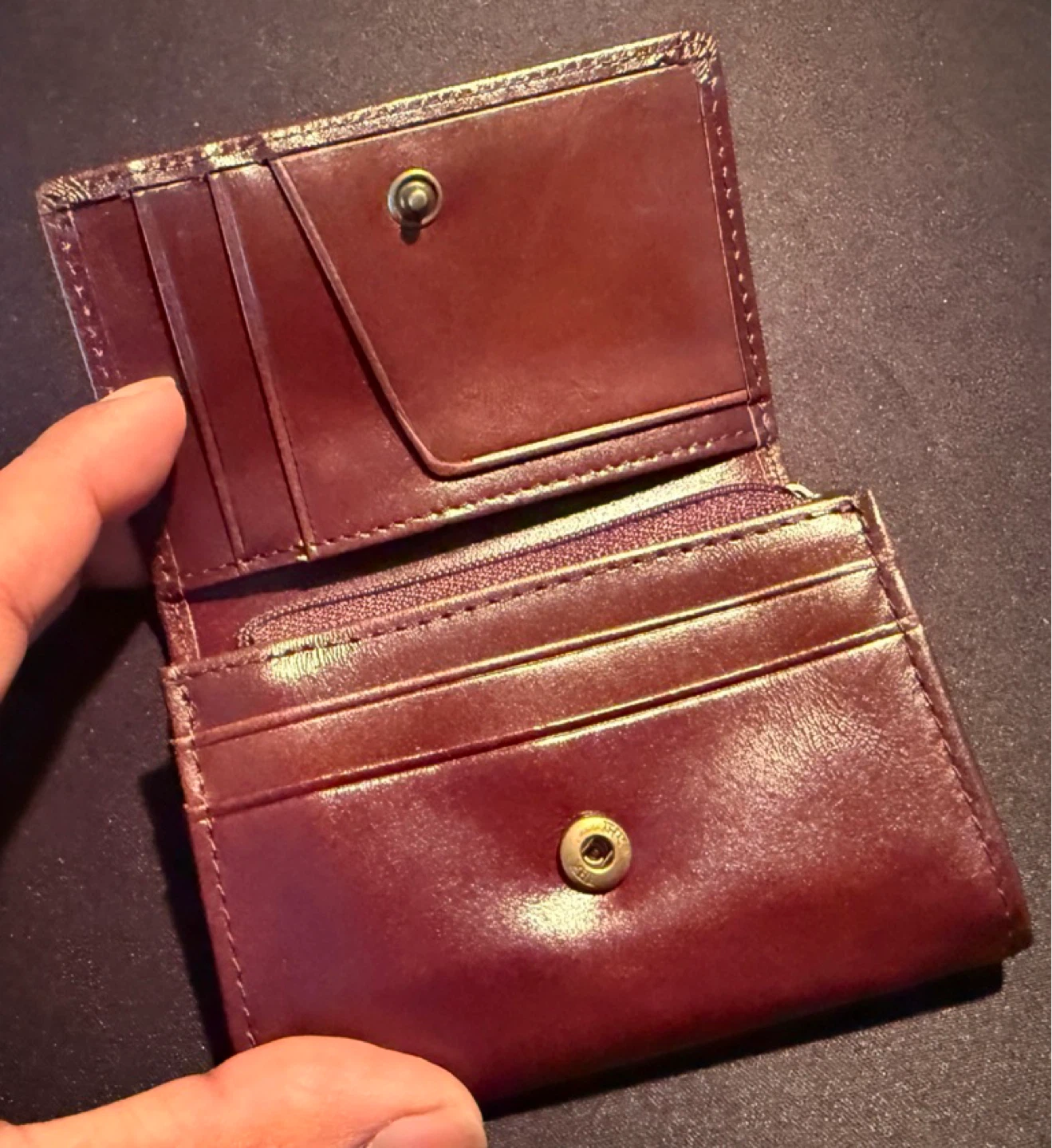 Minimalistic Pure Leather Wallet-Card Holder (NEW) - photo 3