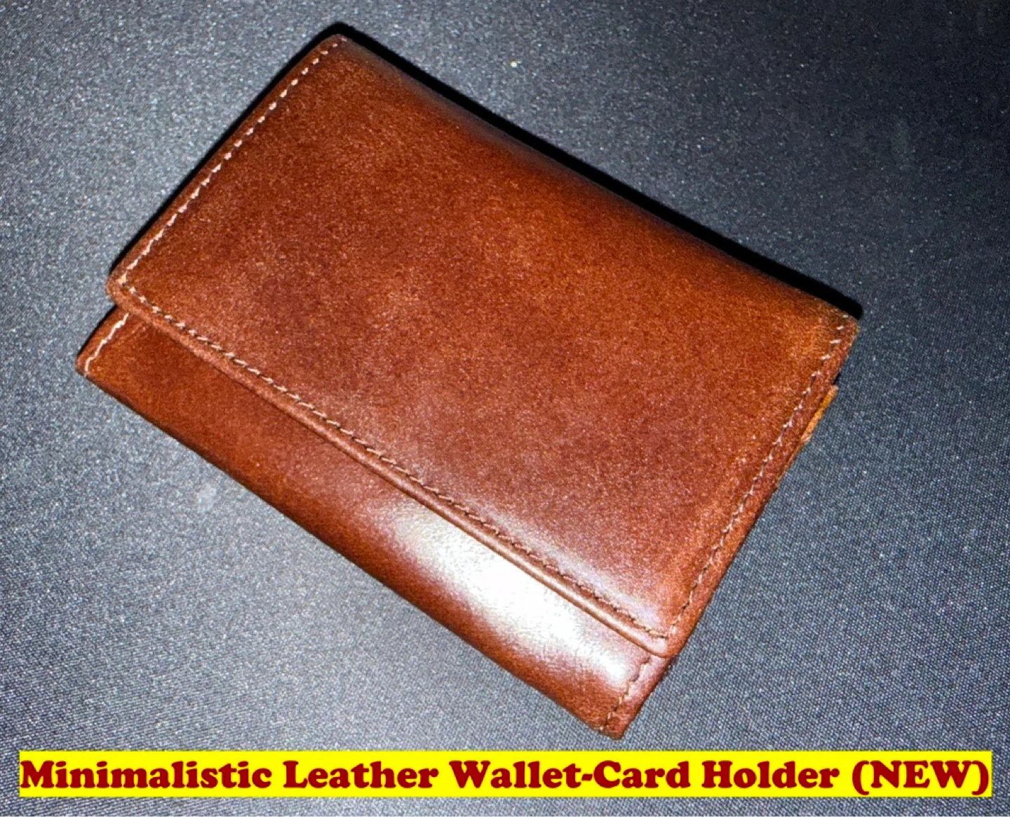 Minimalistic Pure Leather Wallet-Card Holder (NEW) - photo 2