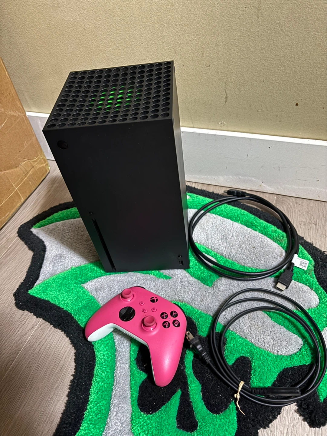 Xbox Series X Console with Pink Controller