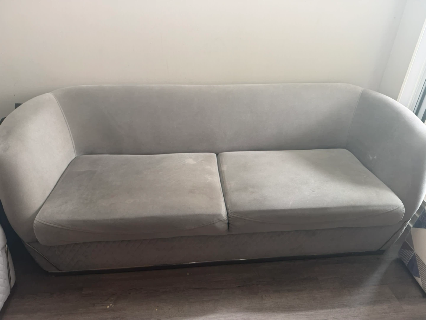 Grey Loveseat Sofa