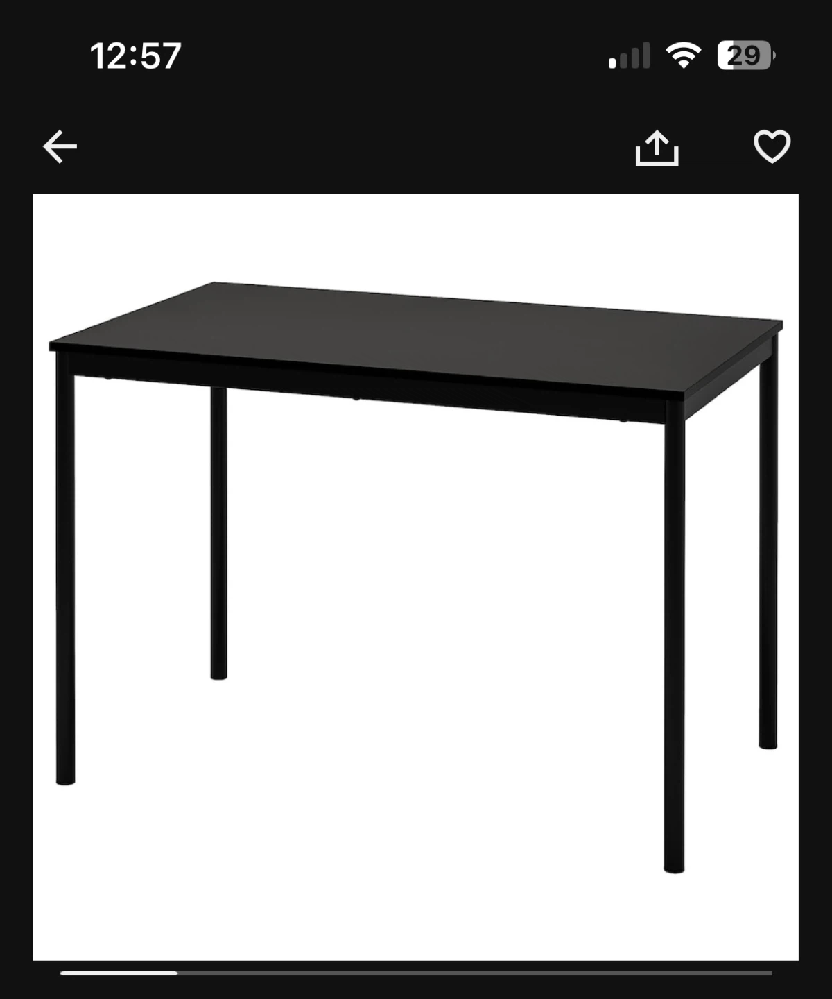 IKEA 4-Seater Dining Table - photo 5