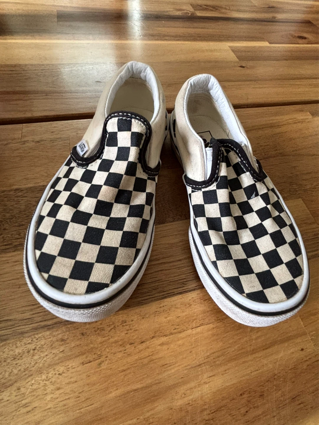 Vans Checkerboard Slip-On Shoes US KIDS size 12