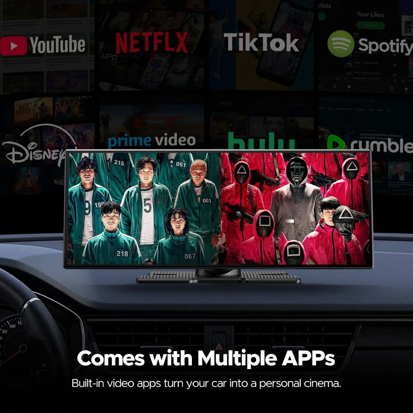 🔥Big Wireless CarPlay Screen  & Android Auto Screen 10.25 " - photo 4
