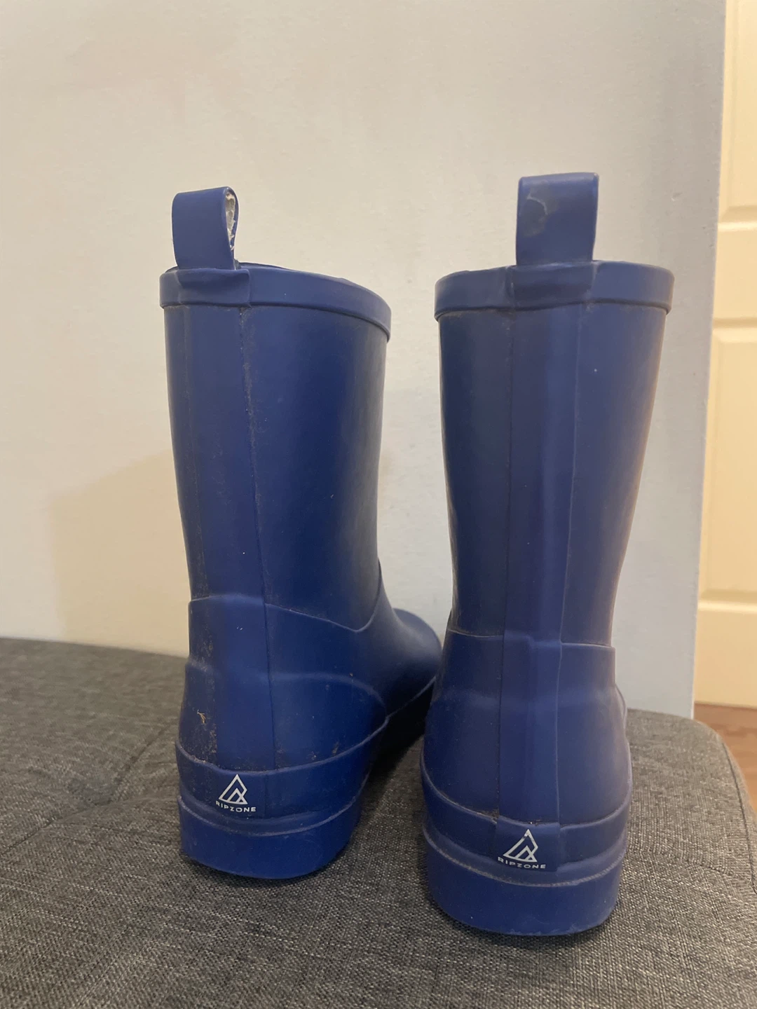 Blue Rain Boots Size 2