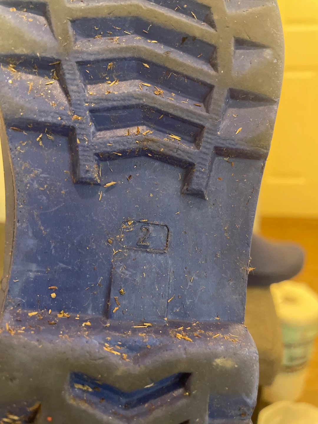Blue Rain Boots Size 2 - photo 3