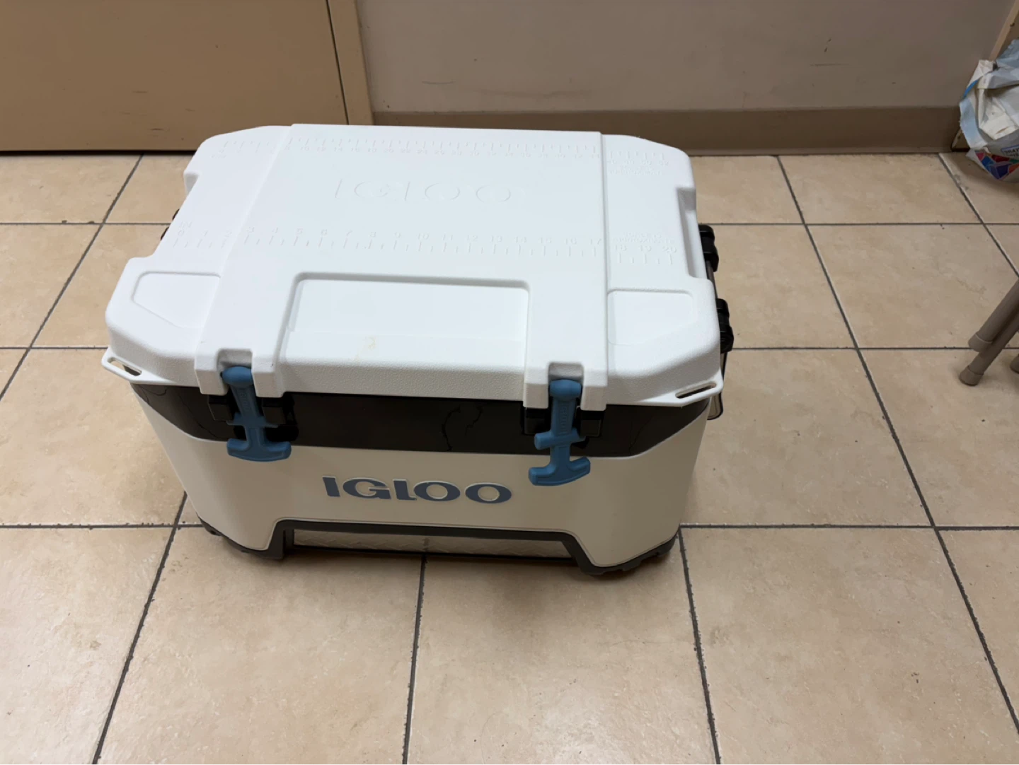 Igloo White Cooler 20 inch wide