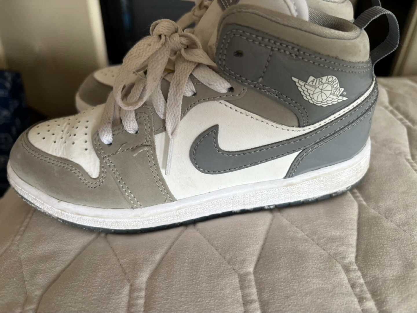Air Jordan 1 Mid Toddler Shoes - photo 2