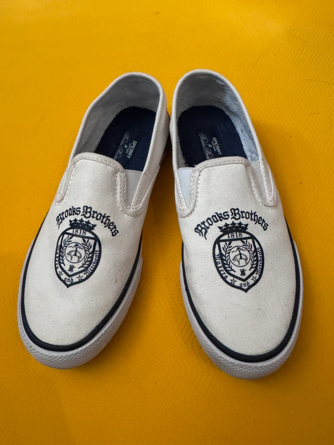 Brooks Brothers Sperry Canvas Slip-On Shoes - photo 2