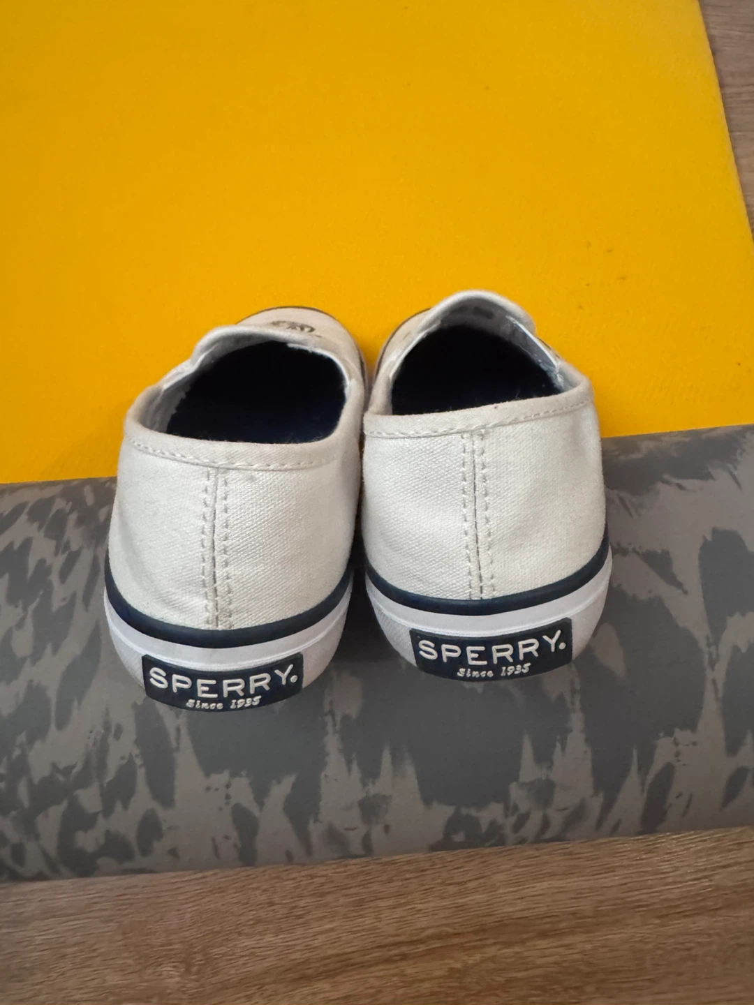 Brooks Brothers Sperry Canvas Slip-On Shoes - photo 3