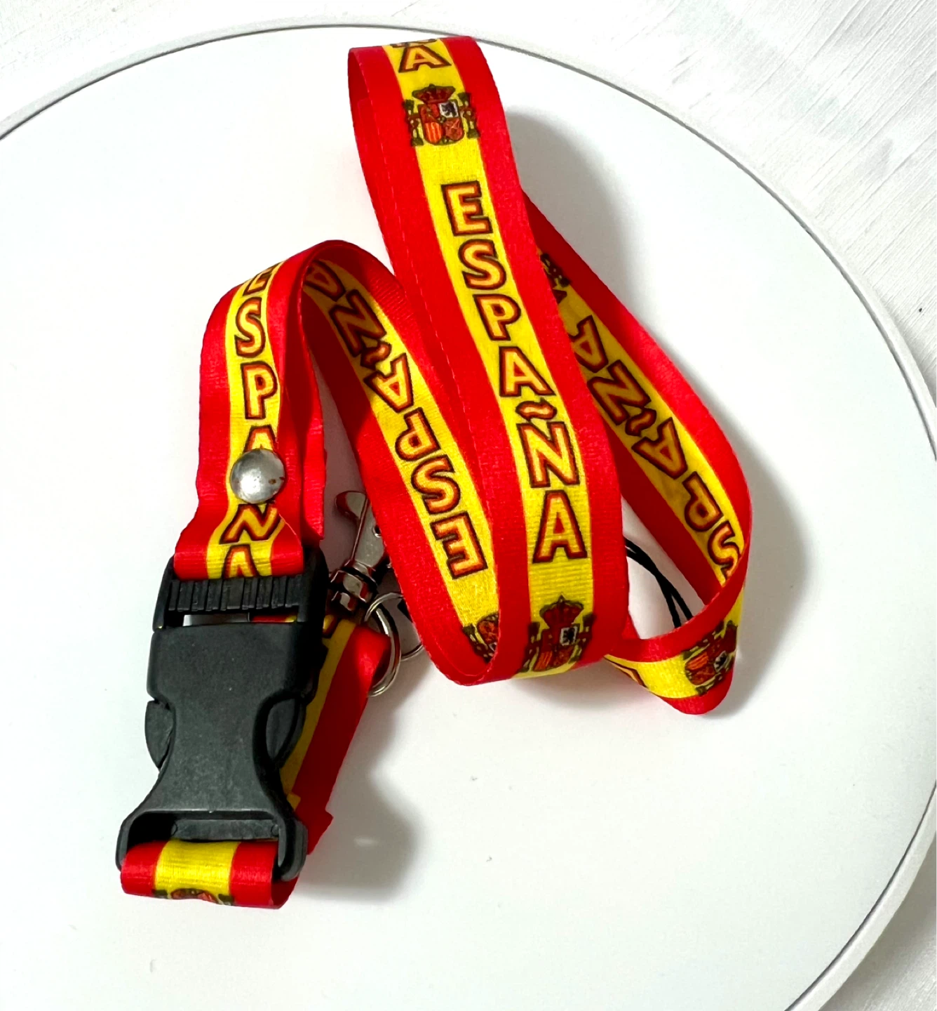 3 Spain Lanyards soccer fans