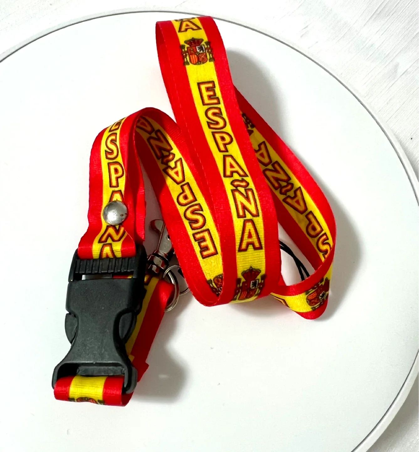 3 Spain Lanyards soccer fans