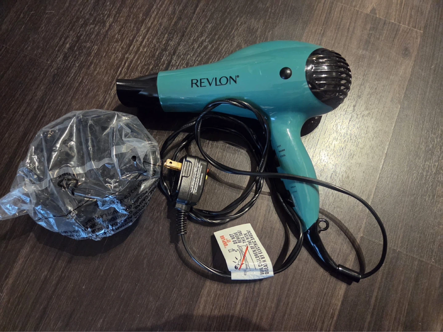Revlon Teal Hair Dryer - photo 2