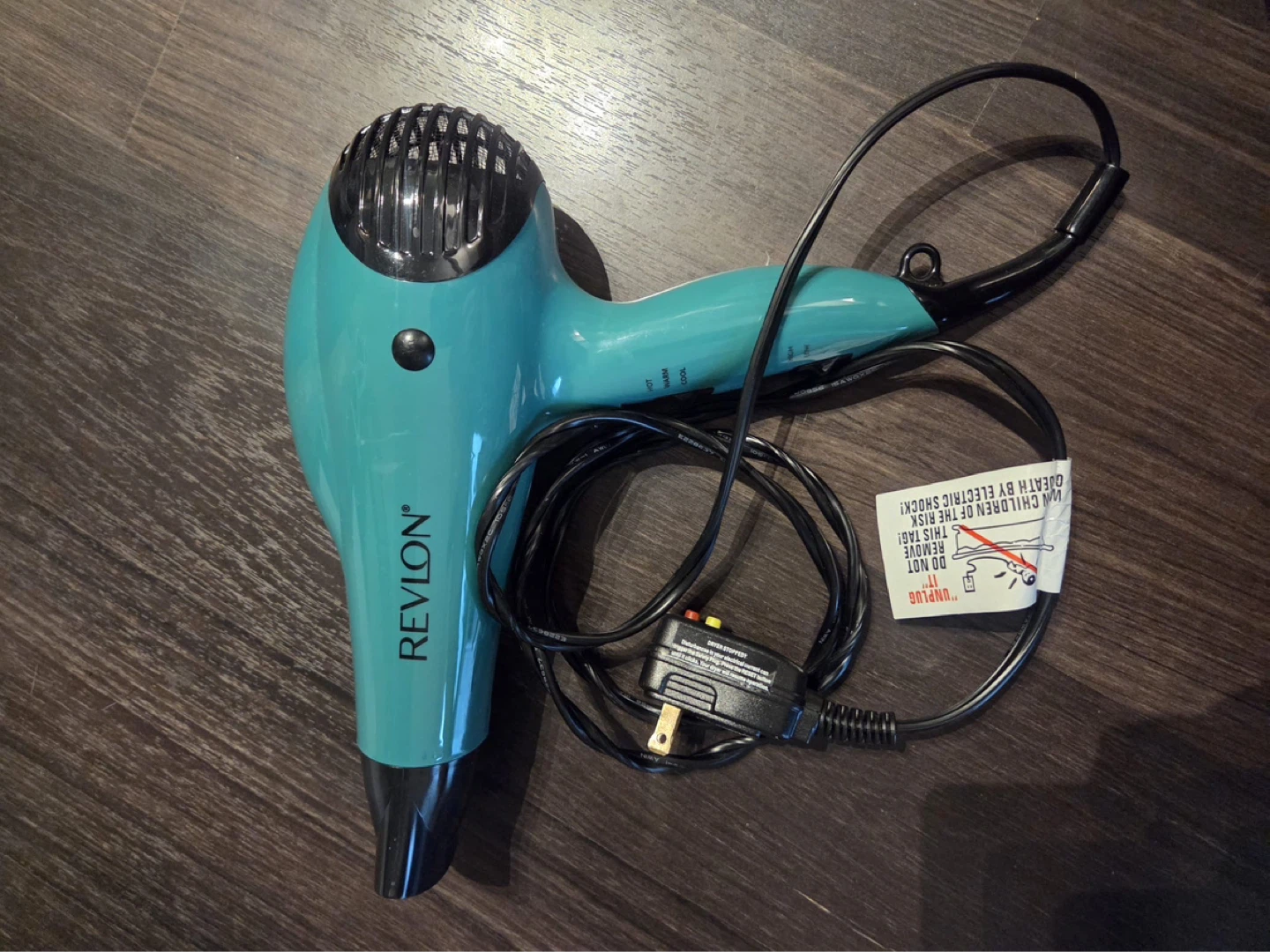 Revlon Teal Hair Dryer - photo 3