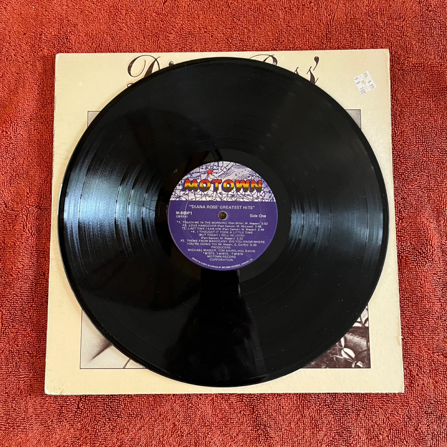 Diana Ross Greatest Hits Vinyl Record - photo 2