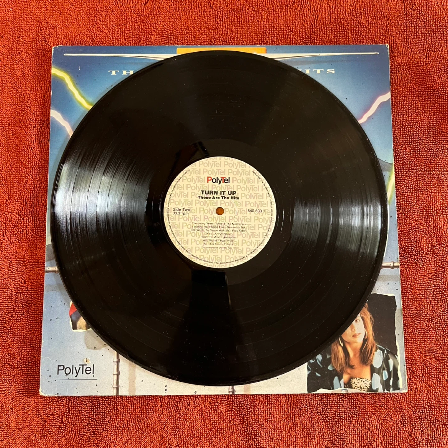 Various Artists Turn It Up These Are The Hits Vinyl Record - photo 2
