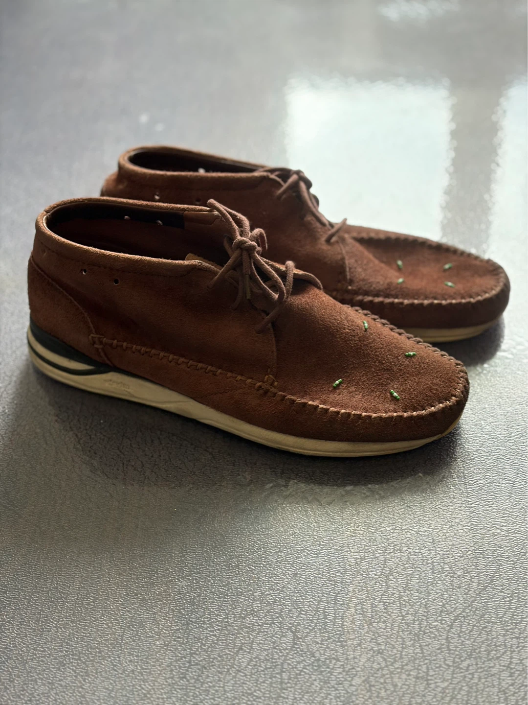 Visvim FBT Dark Brown - Size 10