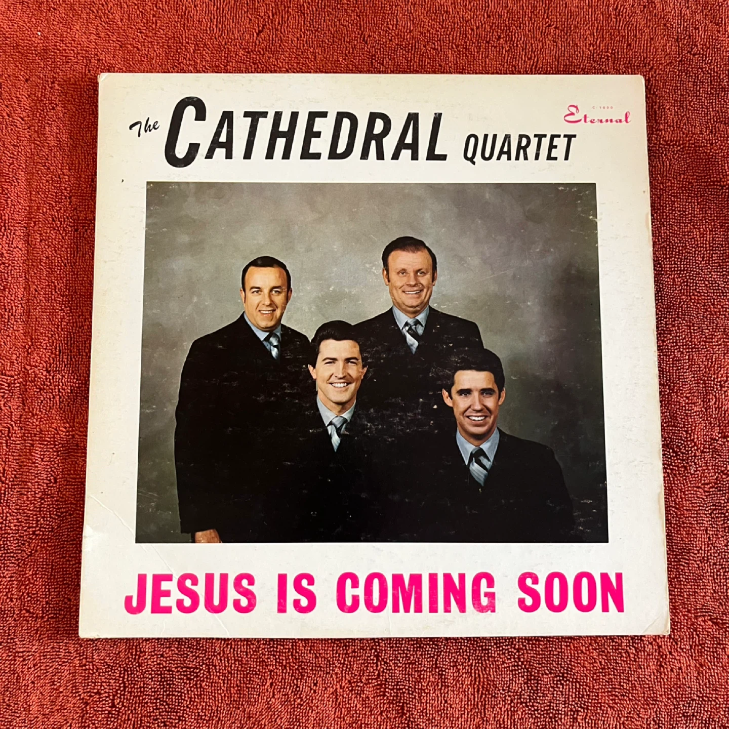 The Cathedral Quartet Jesus Is Coming Soon Vinyl Record