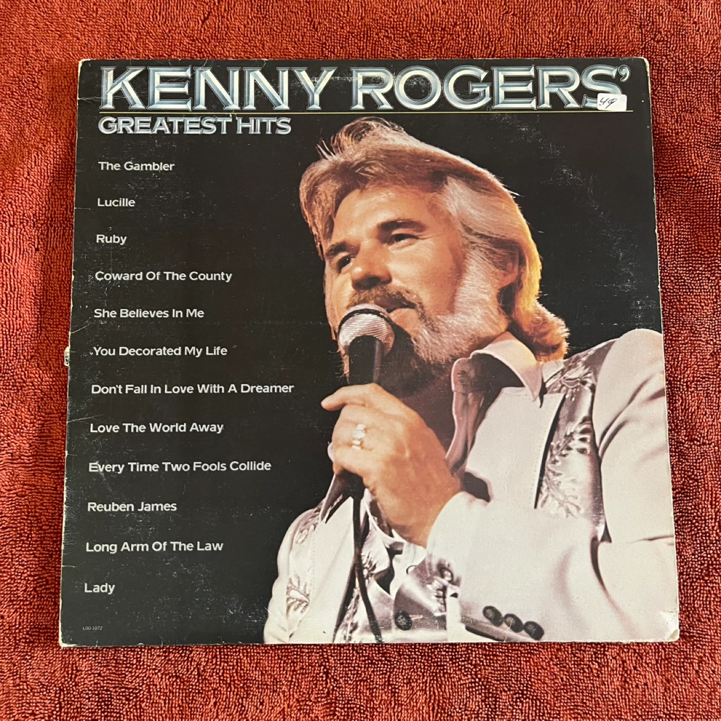 Kenny Rogers Greatest Hits Vinyl Record
