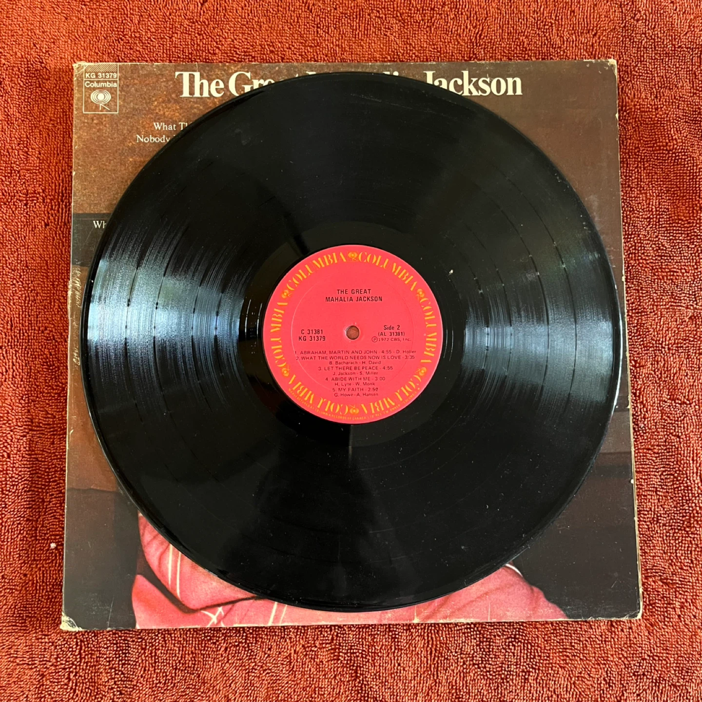 The Great Mahalia Jackson Vinyl Record - photo 2
