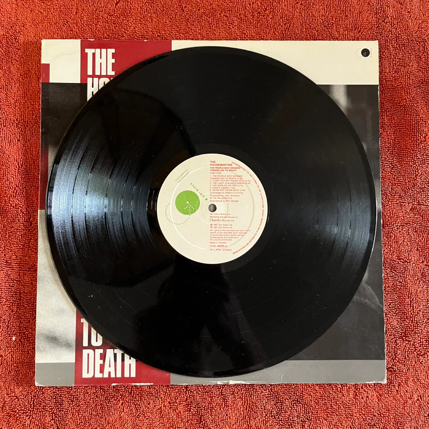 The People Who Grinned Themselves to Death Vinyl Record - photo 2