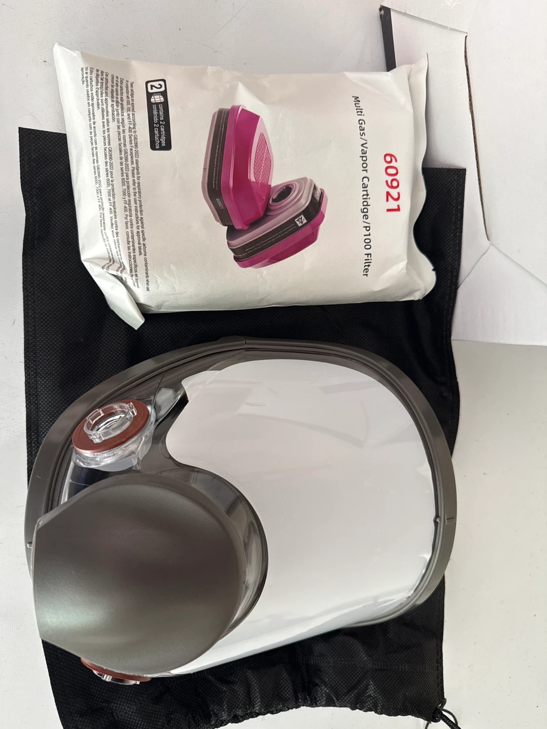 Full Face Mask with Multi Gas Vapor Cartridge P100 - photo 2