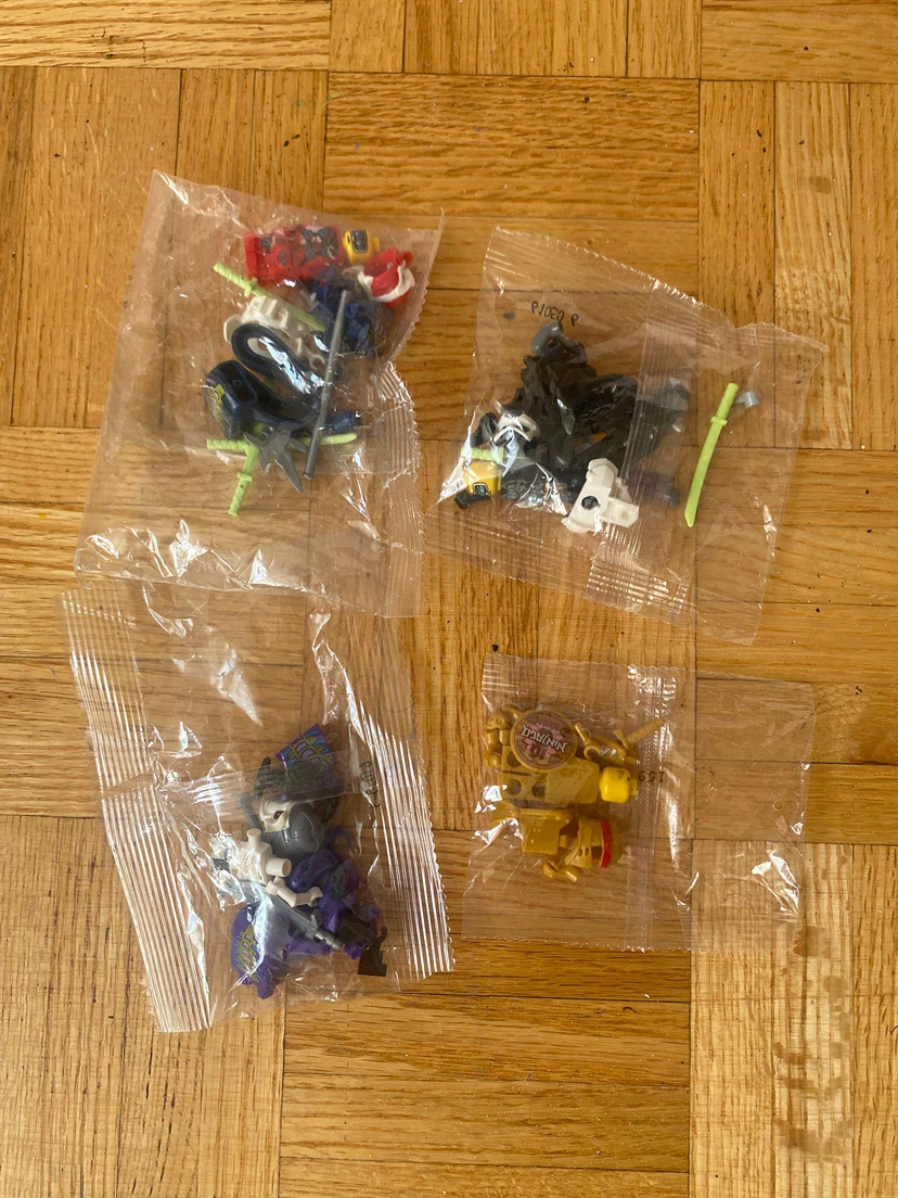 Lego Ninjago 4 characters