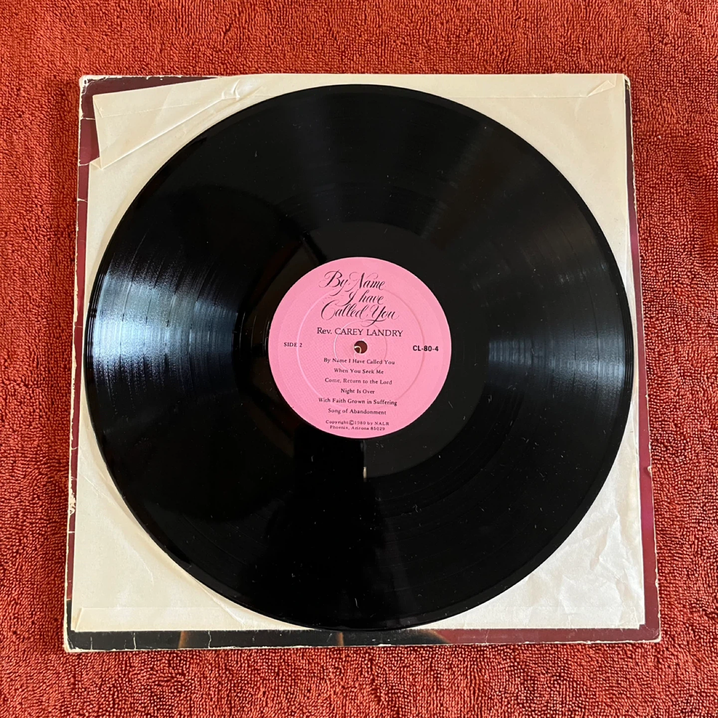 Rev. Carey Landry By Name I Have Called You Vinyl Record - photo 2