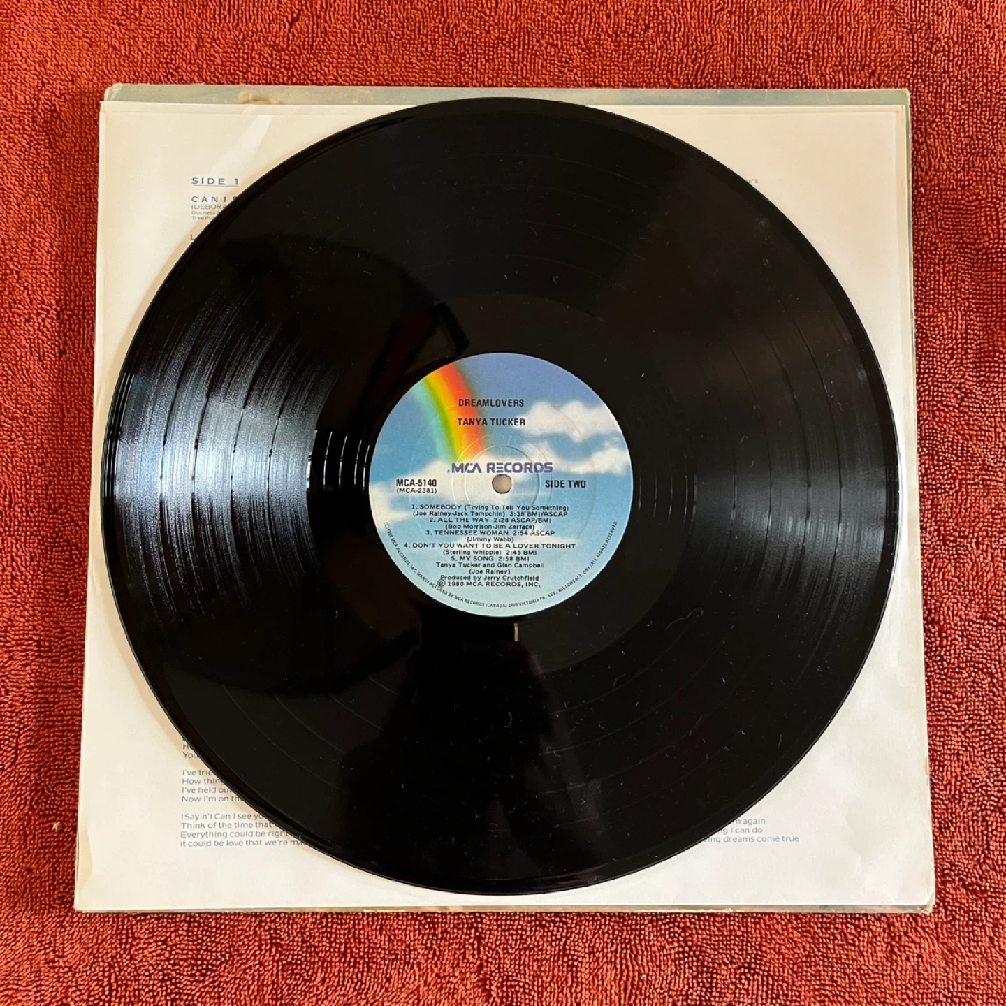 Tanya Tucker Dreamlovers Vinyl Record - photo 2