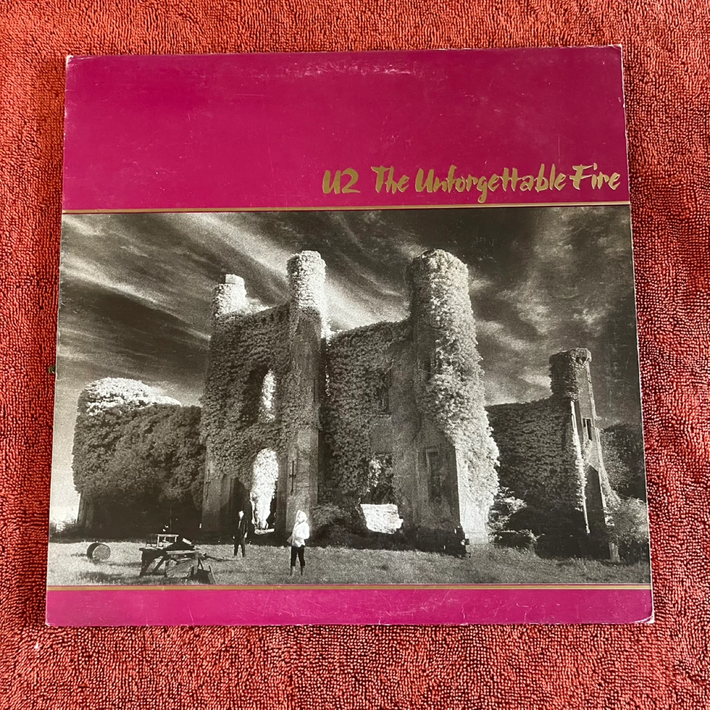U2 The Unforgettable Fire Vinyl Record