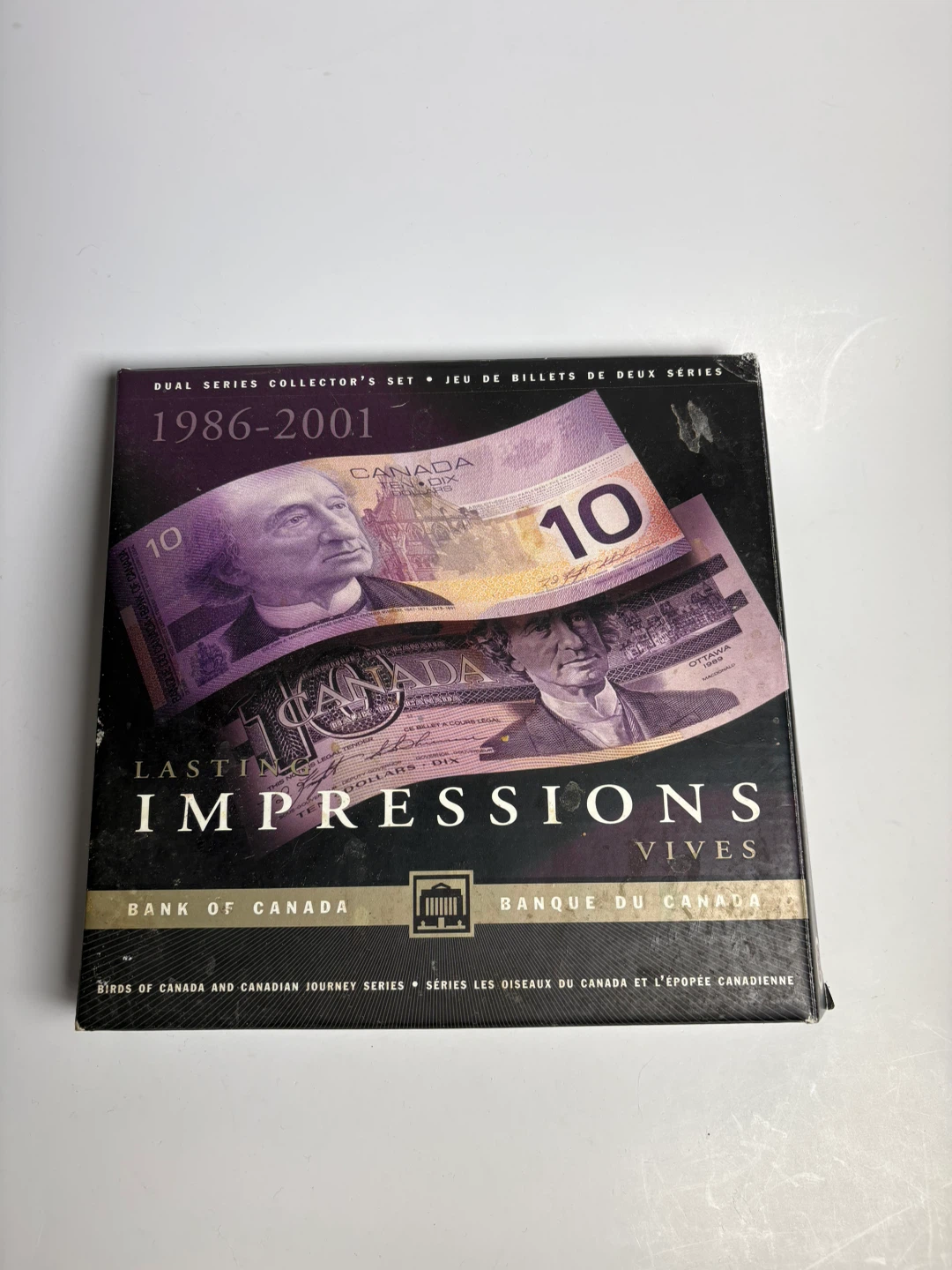 Bank of Canada $10 Lasting Impressions Set 1986-2001
