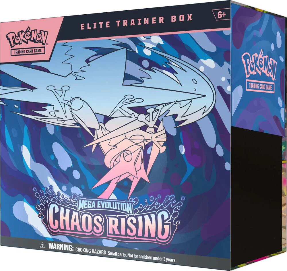 Pokemon TCG Mega Evolution Chaos Rising Elite Trainer Box