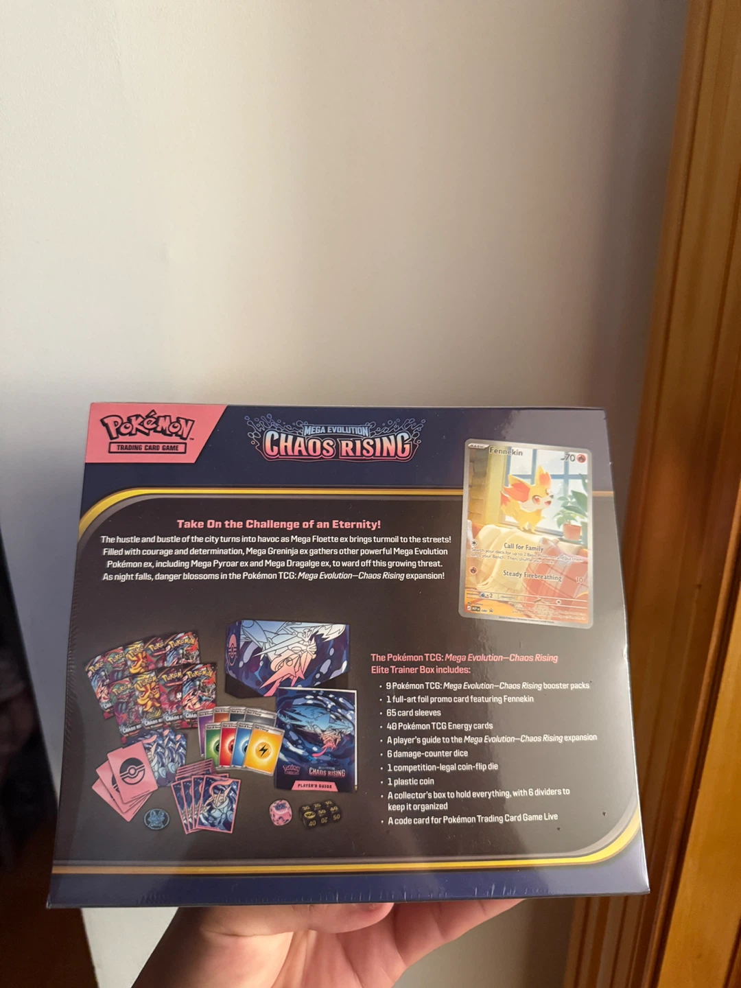 Pokemon TCG Mega Evolution Chaos Rising Elite Trainer Box - photo 3