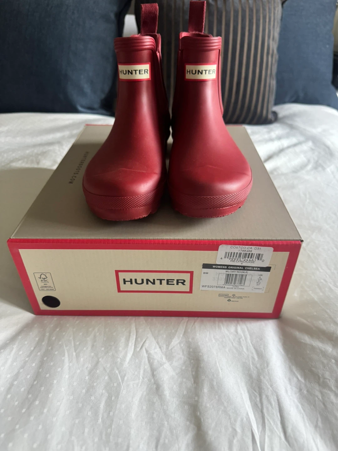 Hunter Women's Original Chelsea Boots - Red - photo 2