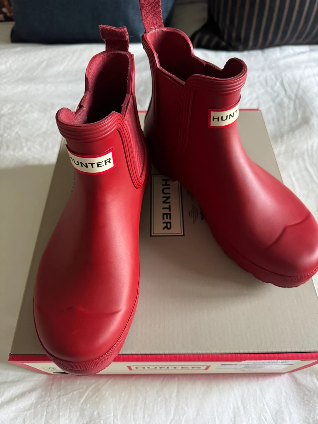 Hunter Women's Original Chelsea Boots - Red