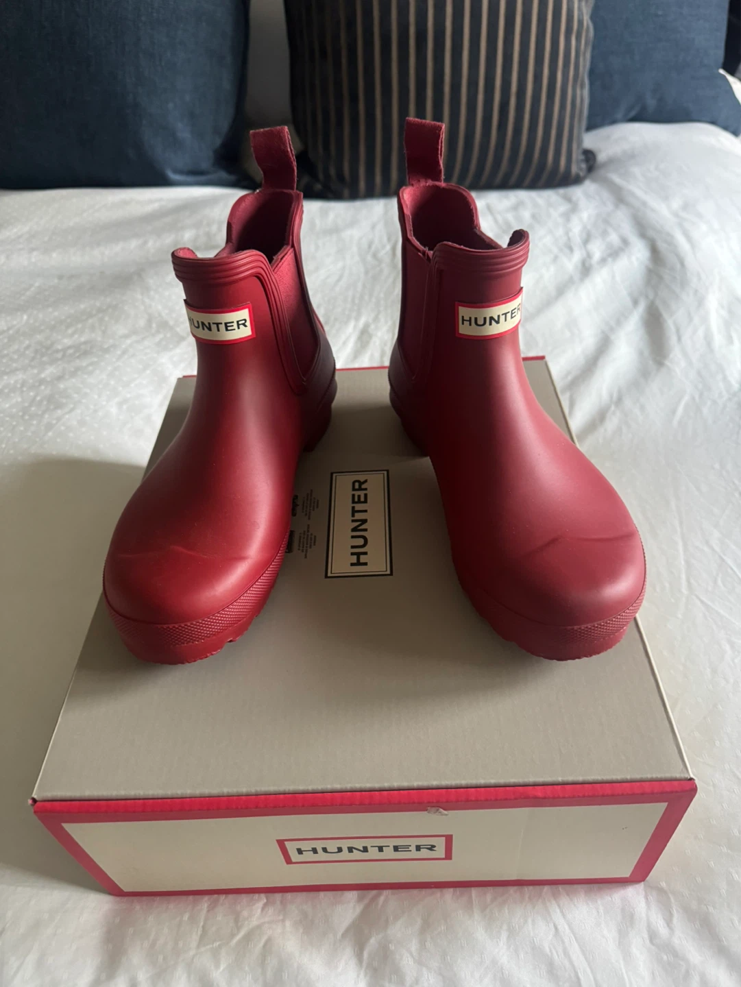 Hunter Women's Original Chelsea Boots - Red - photo 3