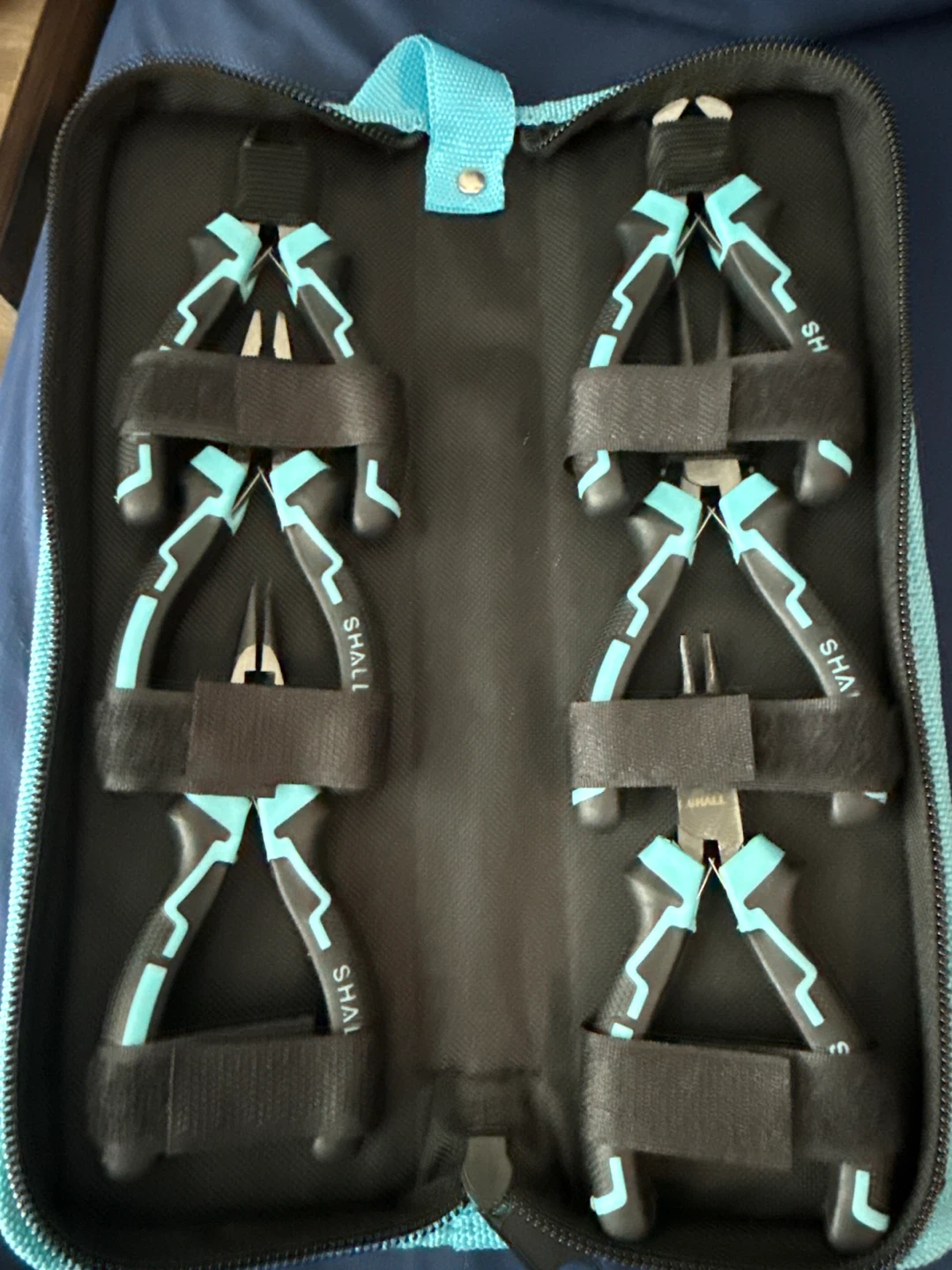 Small Tool Pliers Set with Case