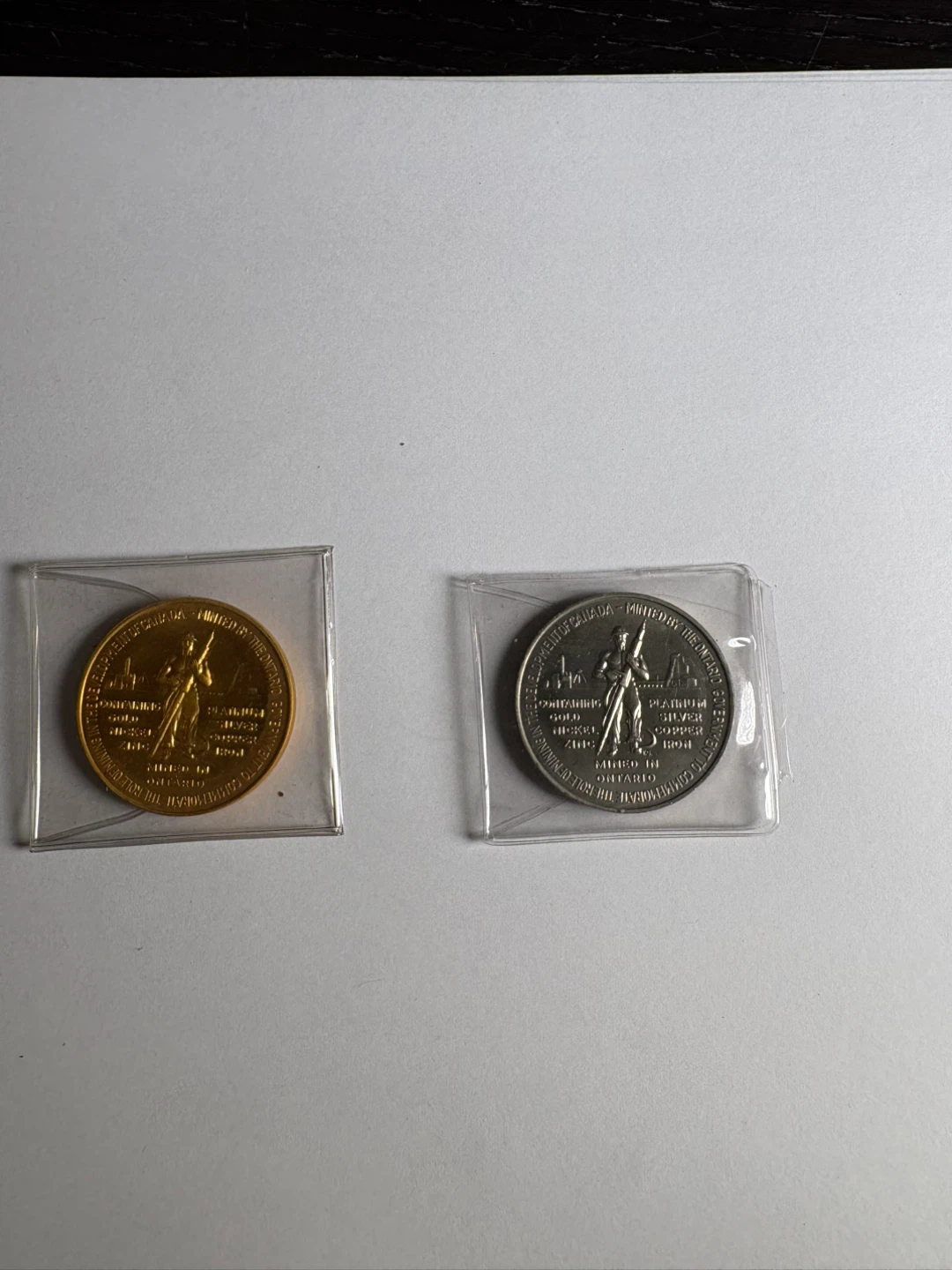 Ontario Government Commemorative Token Set