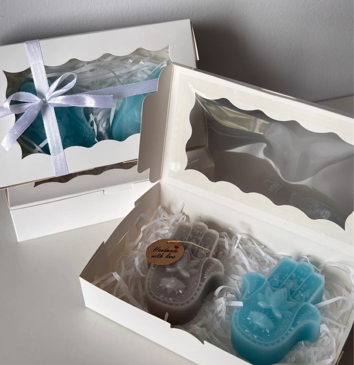Cozy candles gift set - Handmade🩶