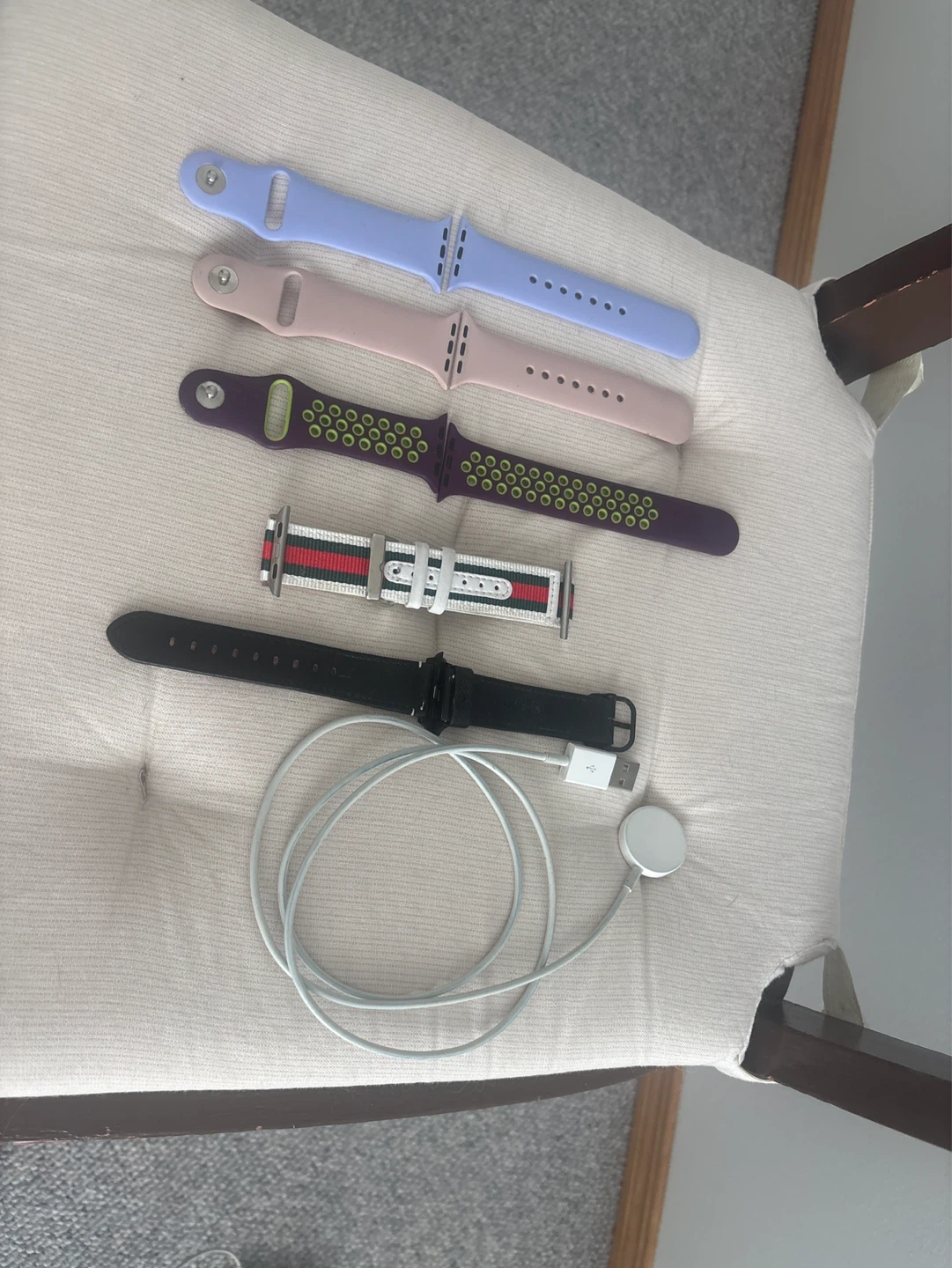 Apple Watch Bands and Charger