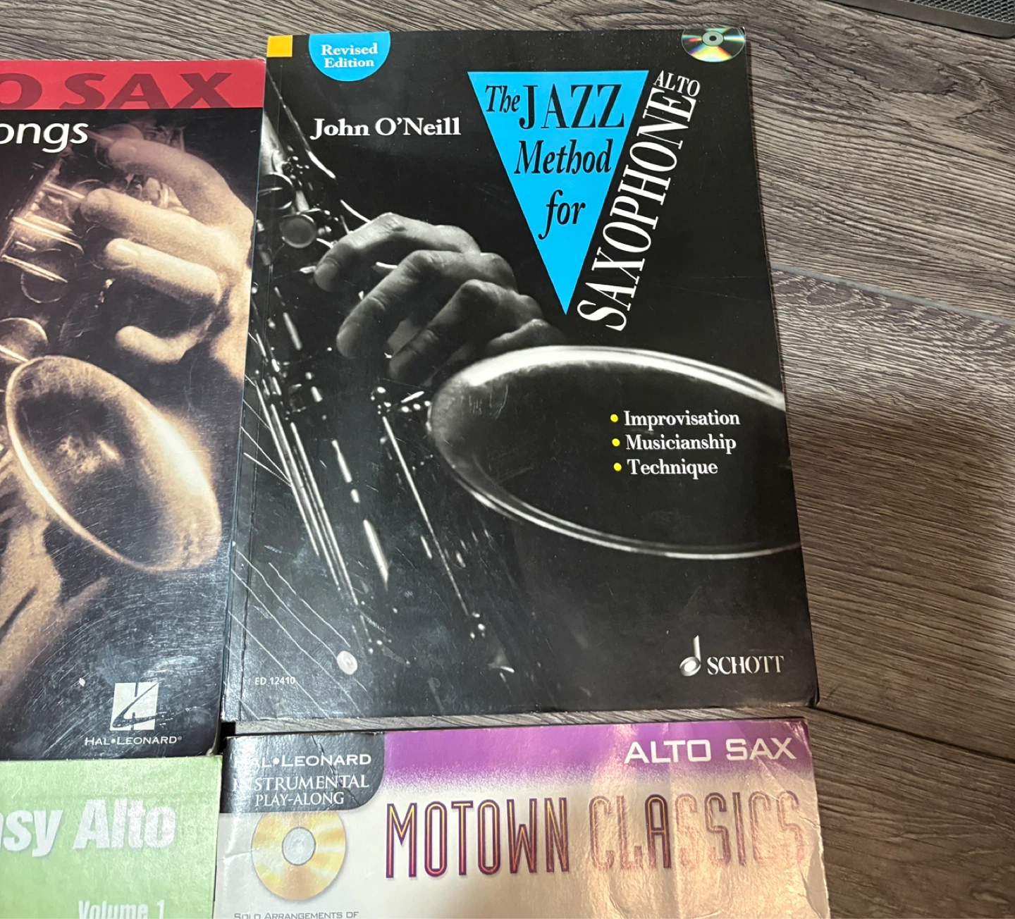 4 Alto Sax Music Books - photo 3