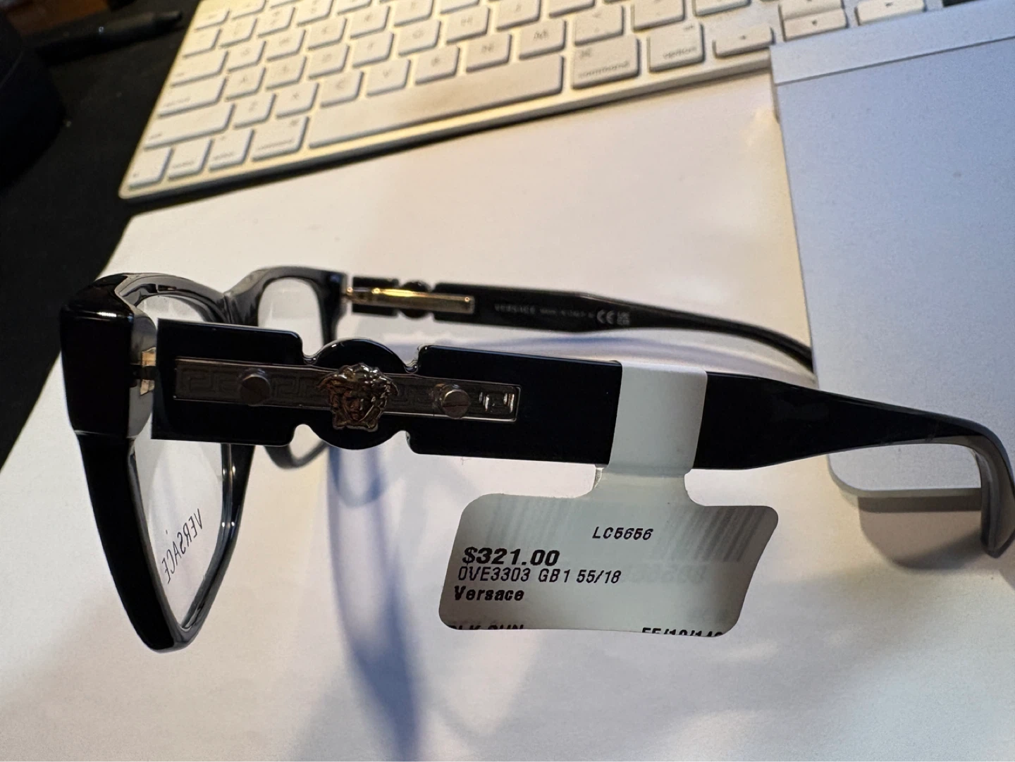 Brand new Versace Black Eyeglasses MOD. 3303 GB1 - photo 2