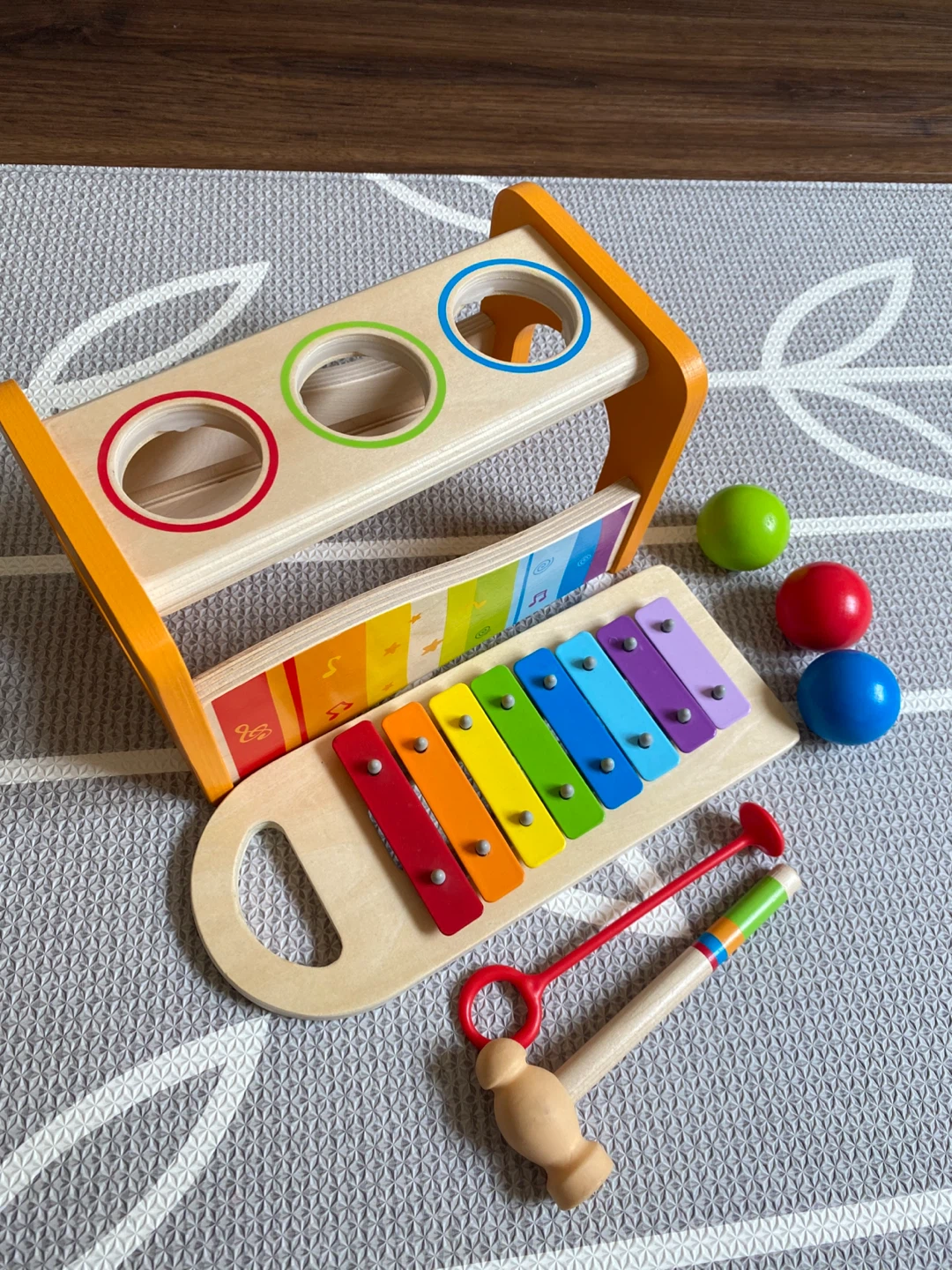 Hape Pound & Tap Xylophone Bench Toy - photo 2
