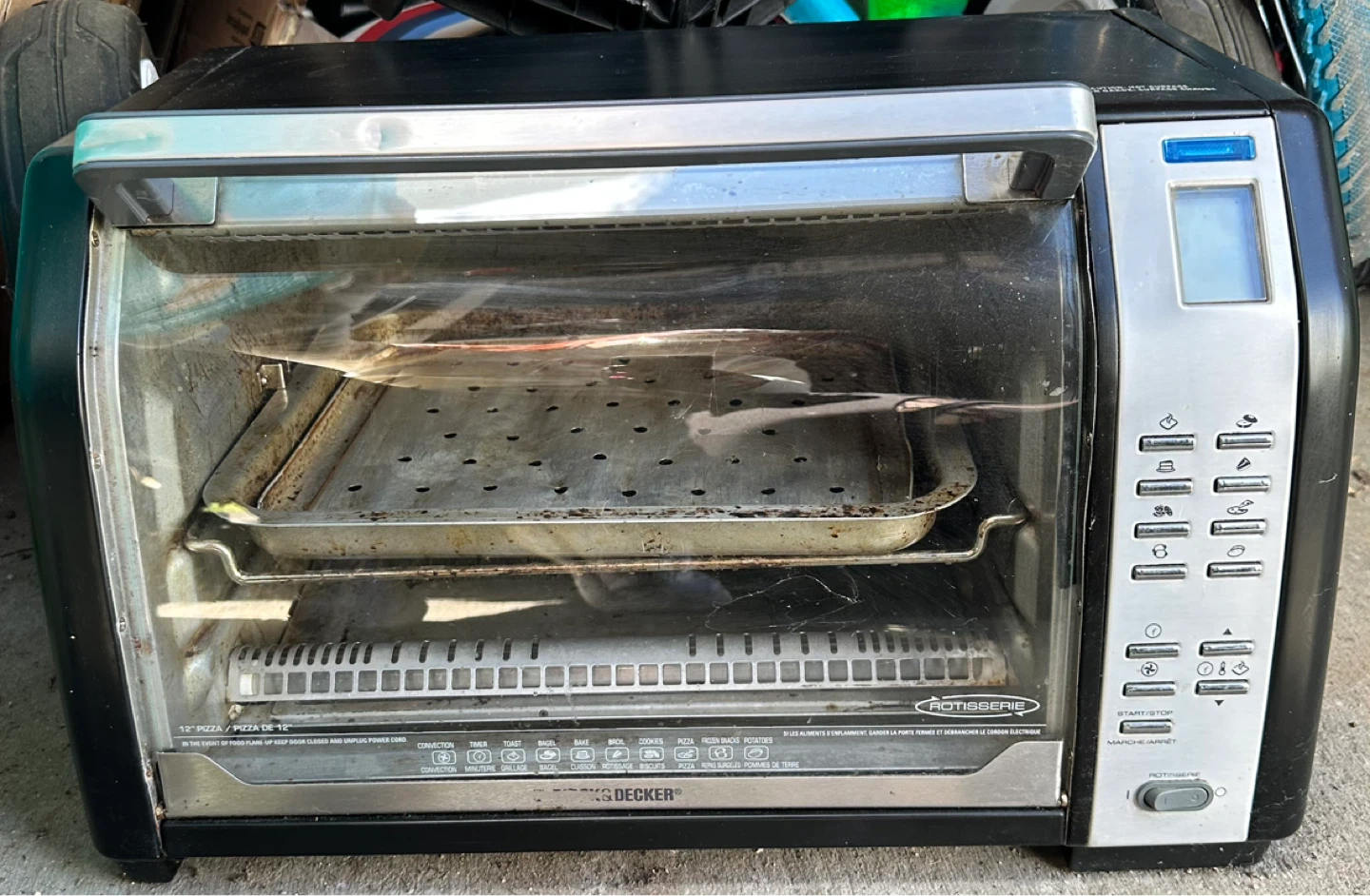 Black & Decker Rotisserie Toaster Oven