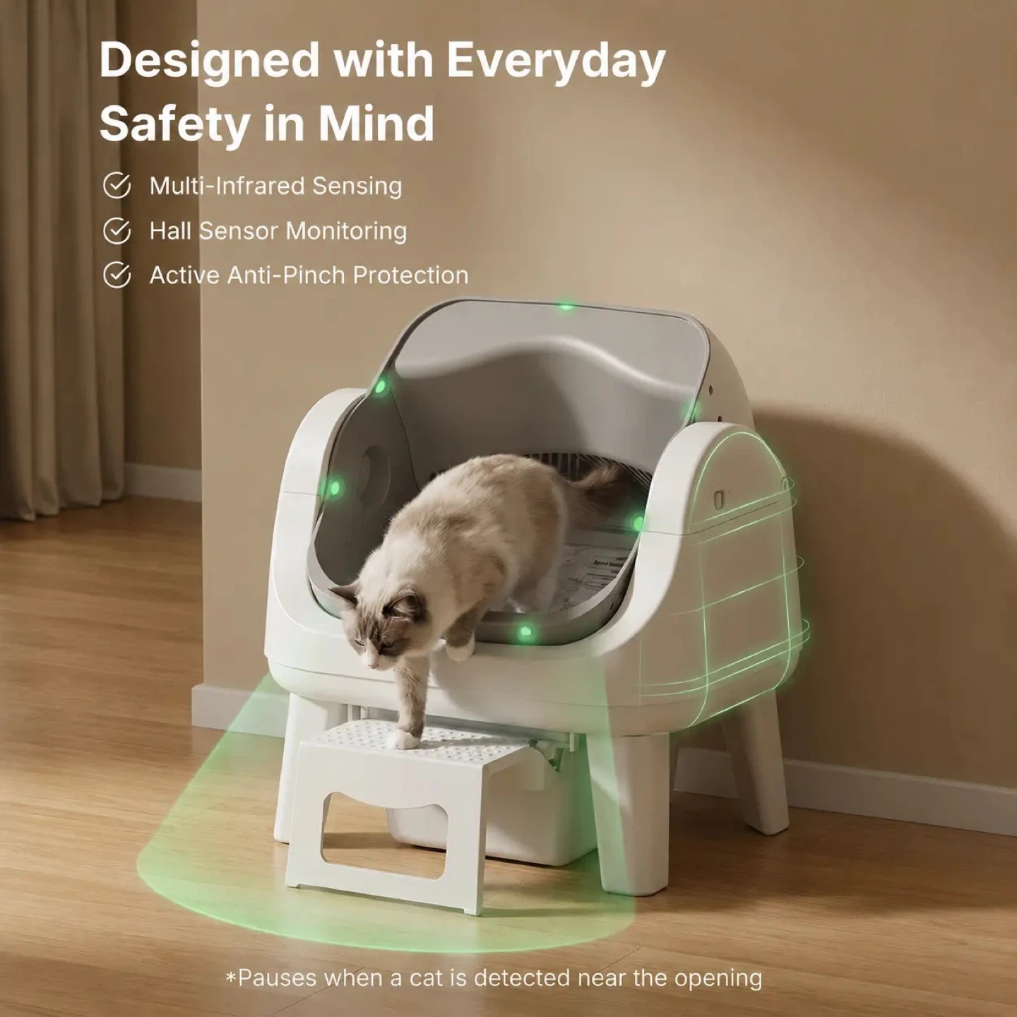 🔥 Brand NEW – AutoScooper 12 Lite Self-Cleaning Cat Litter Box - photo 4