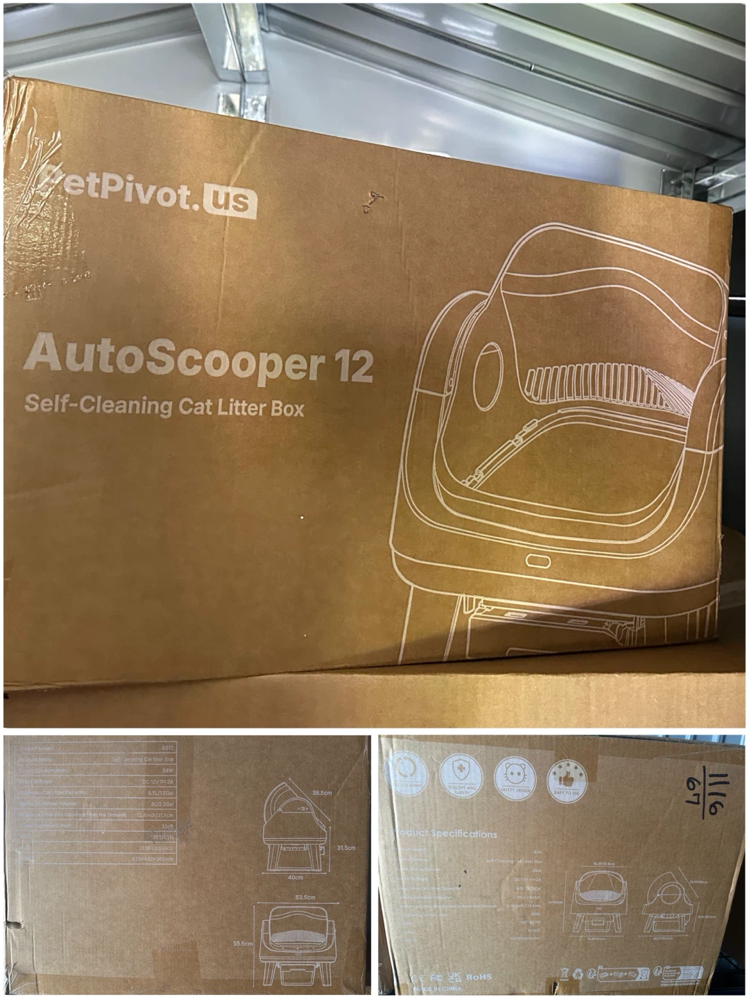 🔥 Brand NEW – AutoScooper 12 Lite Self-Cleaning Cat Litter Box - photo 2